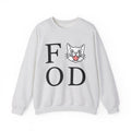 Cat Face Graphic Sweatshirt Cat Humor Gift Women Minimalist Sweatshirt Kitty Sweatshirt Feline Fan Simple Sweatshirt Funny Graphic Modern Bold Letters Sweatshirt