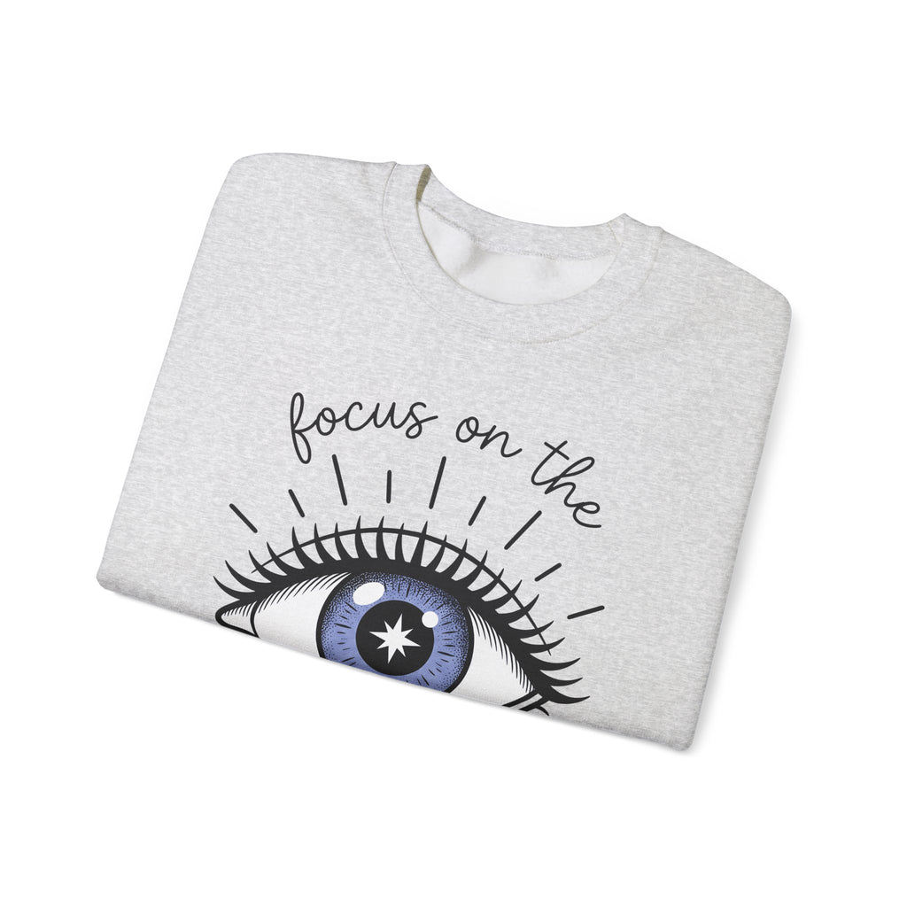 Enchanted Eye Sweatshirt Boho Chic Mindfulness Gift Women Cartoon Sweatshirt Mystic Sweatshirt Hippie Fan Comix Sweatshirt Meditation Graphic Sleek Glow Sweatshirt