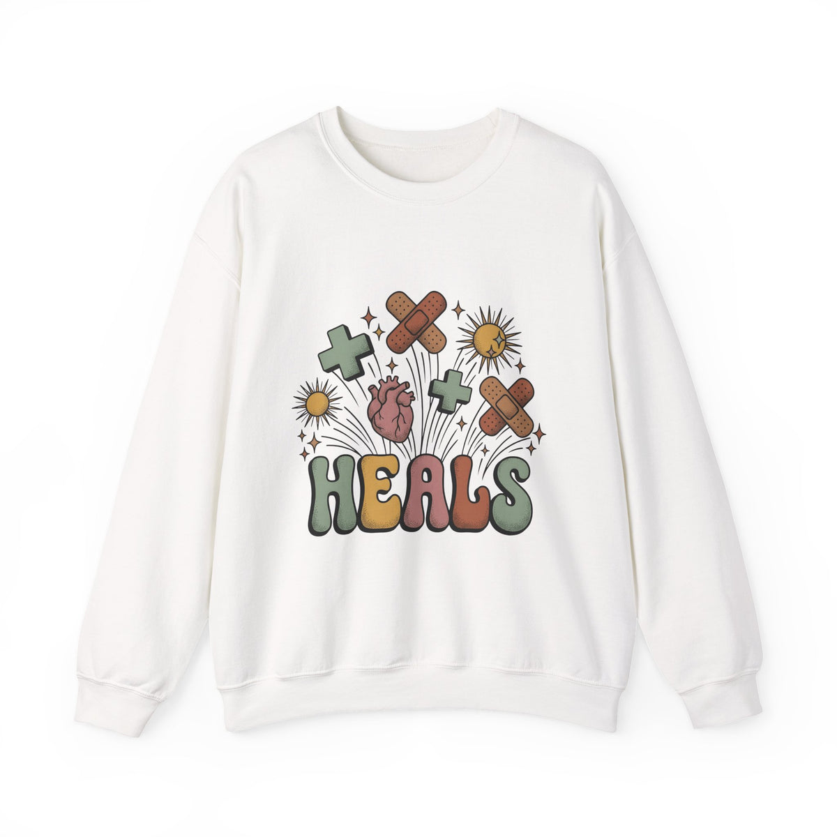Anatomical Heart Sweatshirt Nurses Thank You Gift Women Classic Sweatshirt Heart Diagram Sweatshirt Nurse Practitioner Enthusiast Vintage Sweatshirt