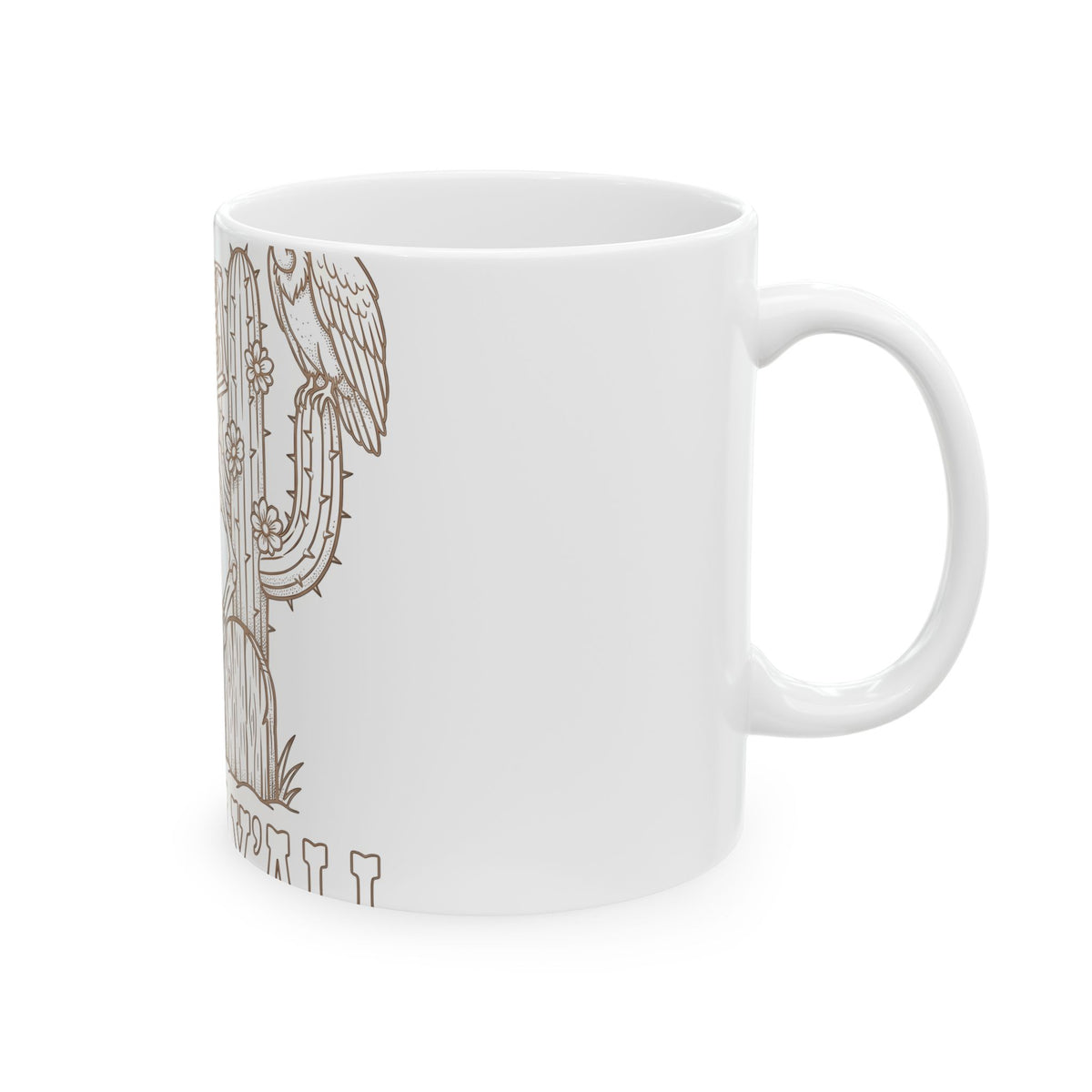 Skeleton Cowboys Mug Halloween Western Gift Women Western Illustration Mug Skulls Mug Horror Fan Vintage Art Mug Cowboy Graphic