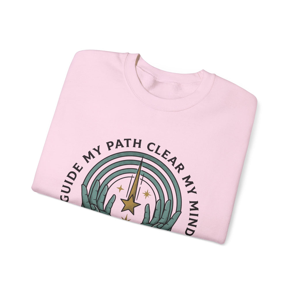 Hands Prism Sweatshirt Boho Chic Meditation Gift Women Tribal Sweatshirt Prismatic Sweatshirt Bohemian Enthusiast Ethnic Sweatshirt Mindfulness Graphic Rustic