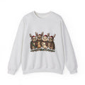 Owl Pack Sweatshirt Christmas Pets Gift Women Line Art Sweatshirt Owl Sweatshirt Xmas Fan Owl Hoot Graphic Illustration Led Lights Sweatshirt
