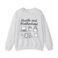 Laptop Coffee Purse Sweatshirt Moms Work Gift Women Doodle Sweatshirt Sweatshirt Sweatshirt Mother Enthusiast Hand Drawn Sweatshirt Office Graphic Minimal Baby Bottle