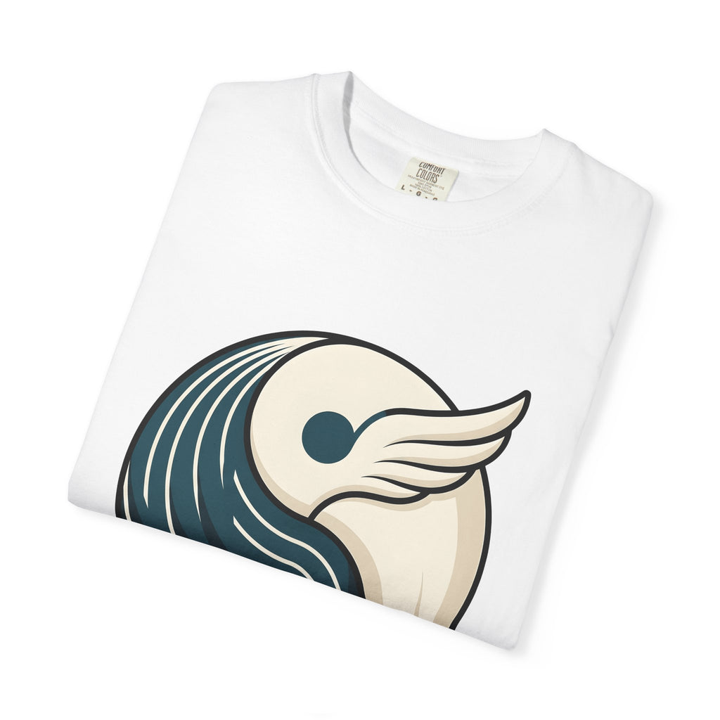Tao Symbol T-Shirt Sports Fitness Gift Women Basic T-Shirt Yin Yang T-Shirt Athlete Enthusiast Simple T-Shirt Workout Graphic Current Plume T-Shirt