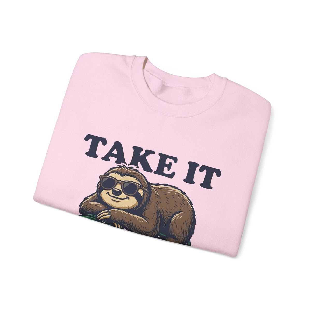 Sloth Shades Sweatshirt Funny Wildlife Gift Women Comic Sweatshirt Cool Shades Sweatshirt Humor Fan Cartoon Sweatshirt Animal Graphic Vintage Tropical Leaf