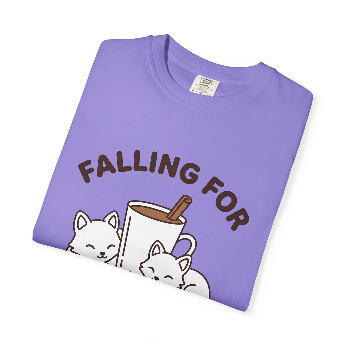 Fox Coffee Cup T-Shirt Coffee Animal Gift Women Cute T-Shirt T-Shirt T-Shirt Coffee Fan Coffee T-Shirt Graphic Kawaii T-Shirt Minimalist Cinnamon Stick