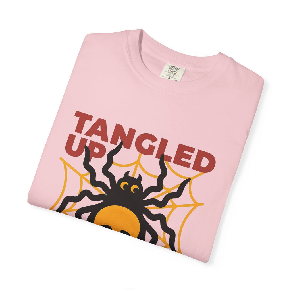 Spider Head T-Shirt Halloween Horror Gift Women Graphic Design T-Shirt Arachnid T-Shirt Spooky Fan Macabre Graphic T-Shirt Vintage Spider Web