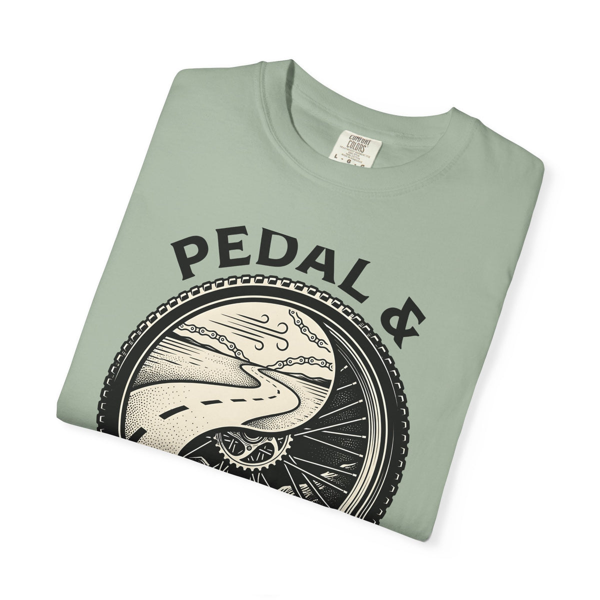 Biking Wheel T-Shirt Cycling Journey Gift Women Heritage T-Shirt Spokes T-Shirt Cyclist Enthusiast Vintage T-Shirt Travel Graphic Nostalgic