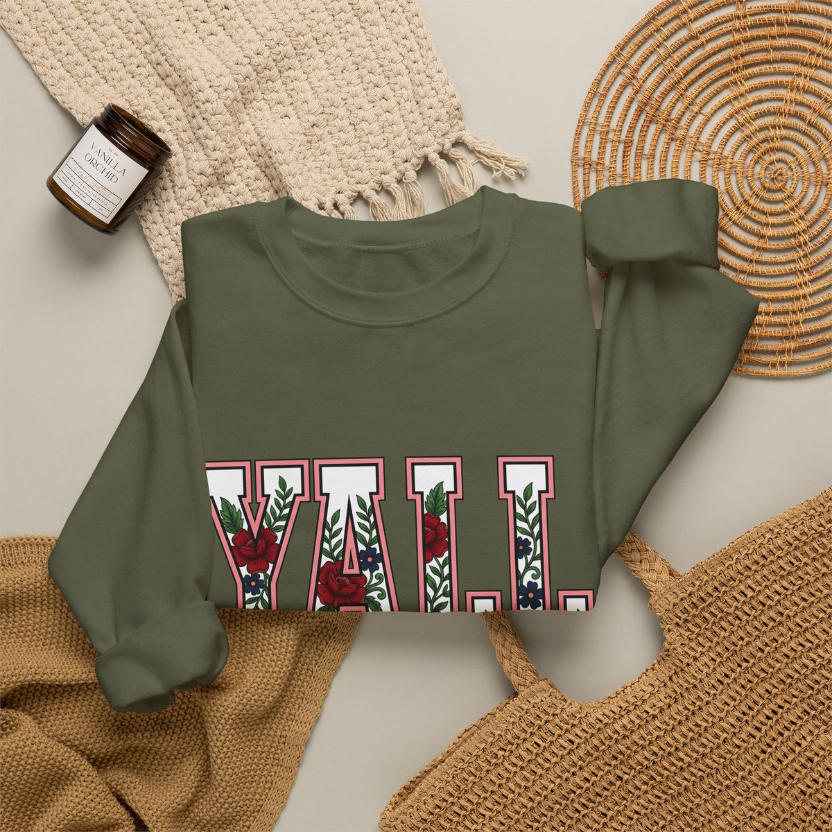 Bloom Varsity Initials Sweatshirt 4th Of July Independence Gift Women Heavy Sweatshirt Varsity Jacket Sweatshirt Patriotic Fan Grunge Sweatshirt Freedom