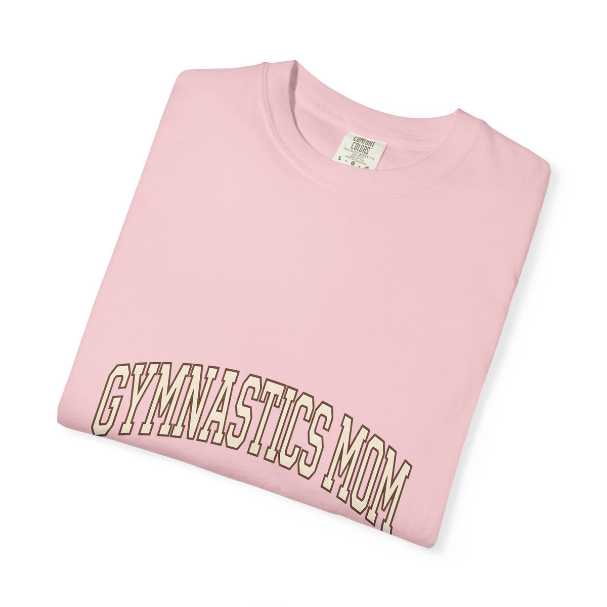 Varsity College Text T-Shirt Moms Team Gift Women Sporty T-Shirt College Lettering T-Shirt Motherhood Fan Athletic T-Shirt Squad Graphic Retro