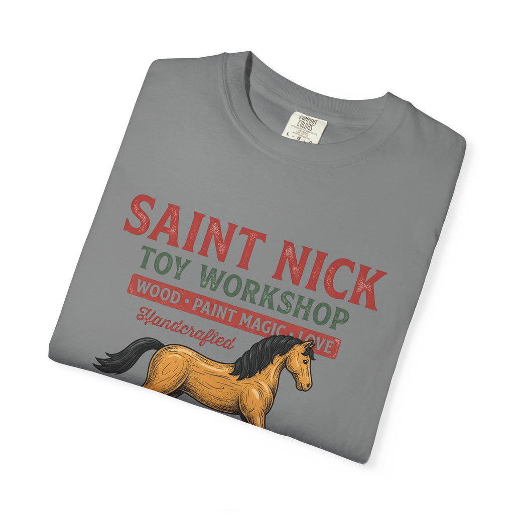 Rocking Horse T-Shirt Christmas Dolls Gift Women Retro T-Shirt Hobby Horse T-Sh