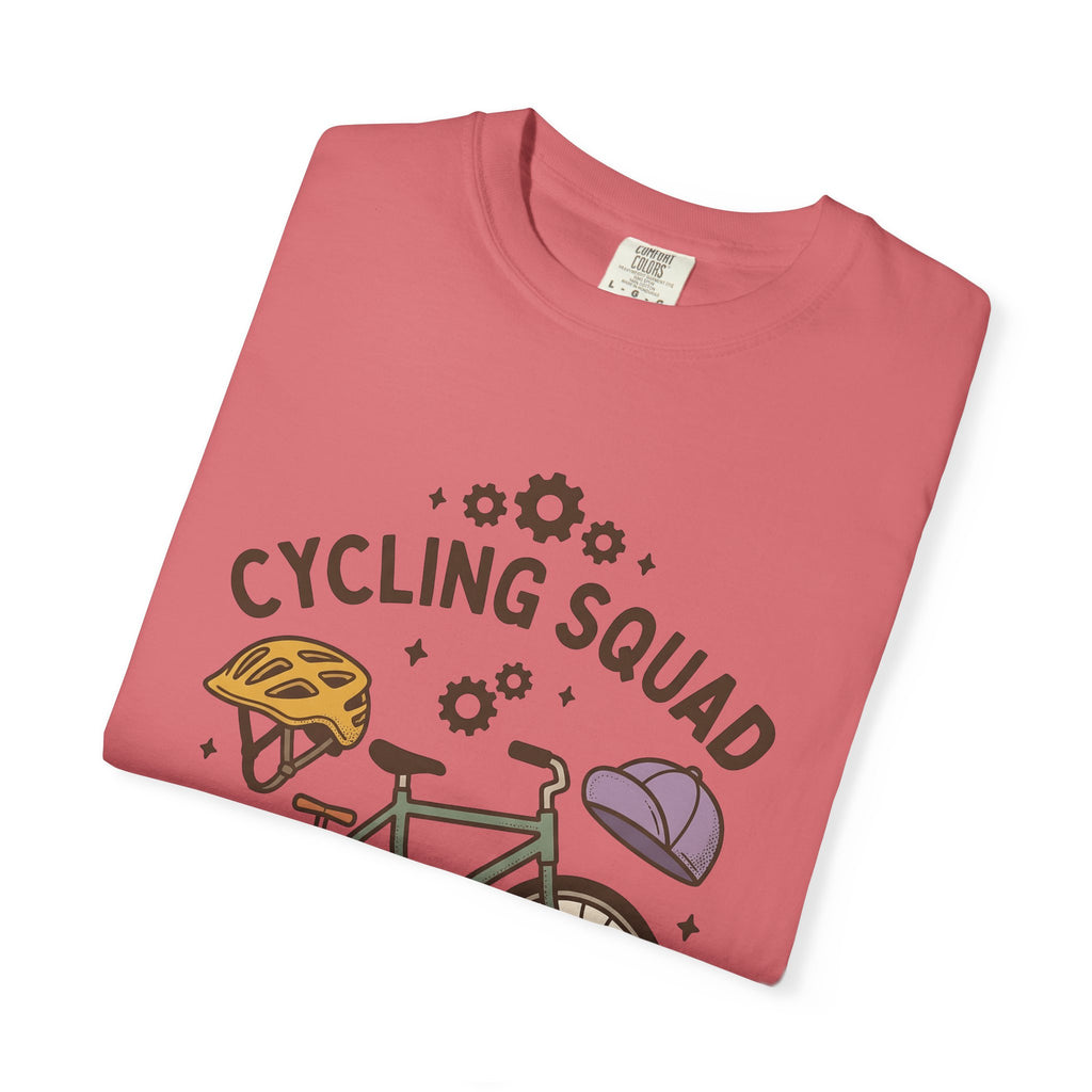 Cycle Image T-Shirt Cycling Sports Gift Women Cartoon T-Shirt Bicycle T-Shirt Cyclist Enthusiast Comic T-Shirt Athletic Graphic Design Graphic