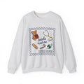 Teddy Bear Sweatshirt Nurse Christmas Gift Women Cartoon Sweatshirt Teddy Sweatshirt Healthcare Enthusiast Comic Sweatshirt Winter Graphic Retro Stethoscope