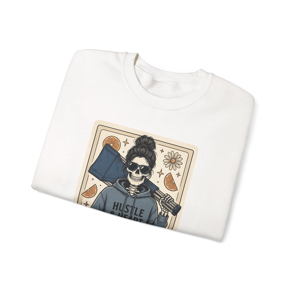 Skull Mom Sweatshirt Moms Athletics Gift Women Traditional Tattoo Sweatshirt Sugar Skull Sweatshirt Mother Enthusiast Tattooed Sweatshirt Sports Graphic