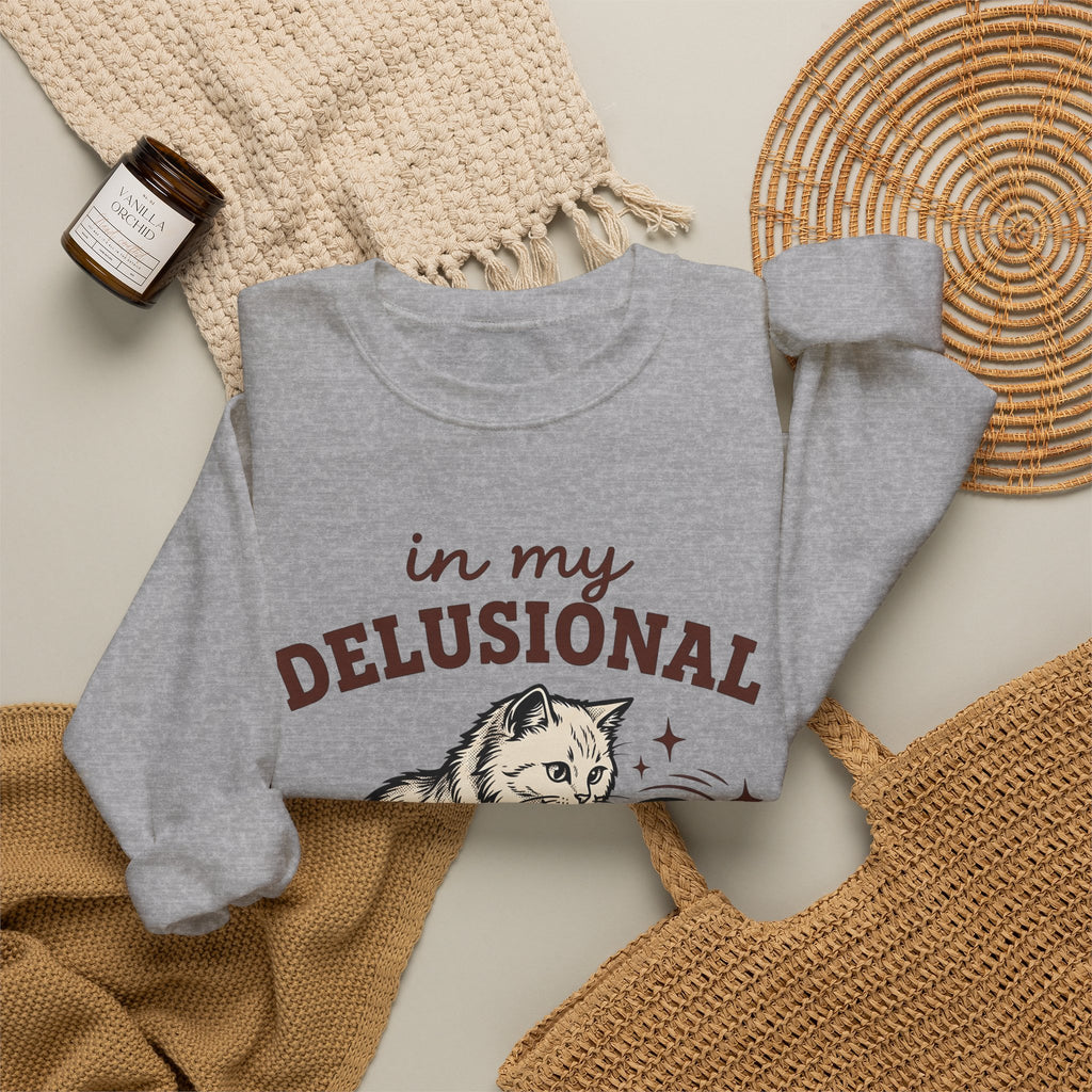 Magic Cat Sweatshirt Cat Occult Gift Women Rustic Sweatshirt Kitten Sweatshirt Cat Fan Feline Sweatshirt Mystical Graphic Old-Fashioned Globe Sweatshirt