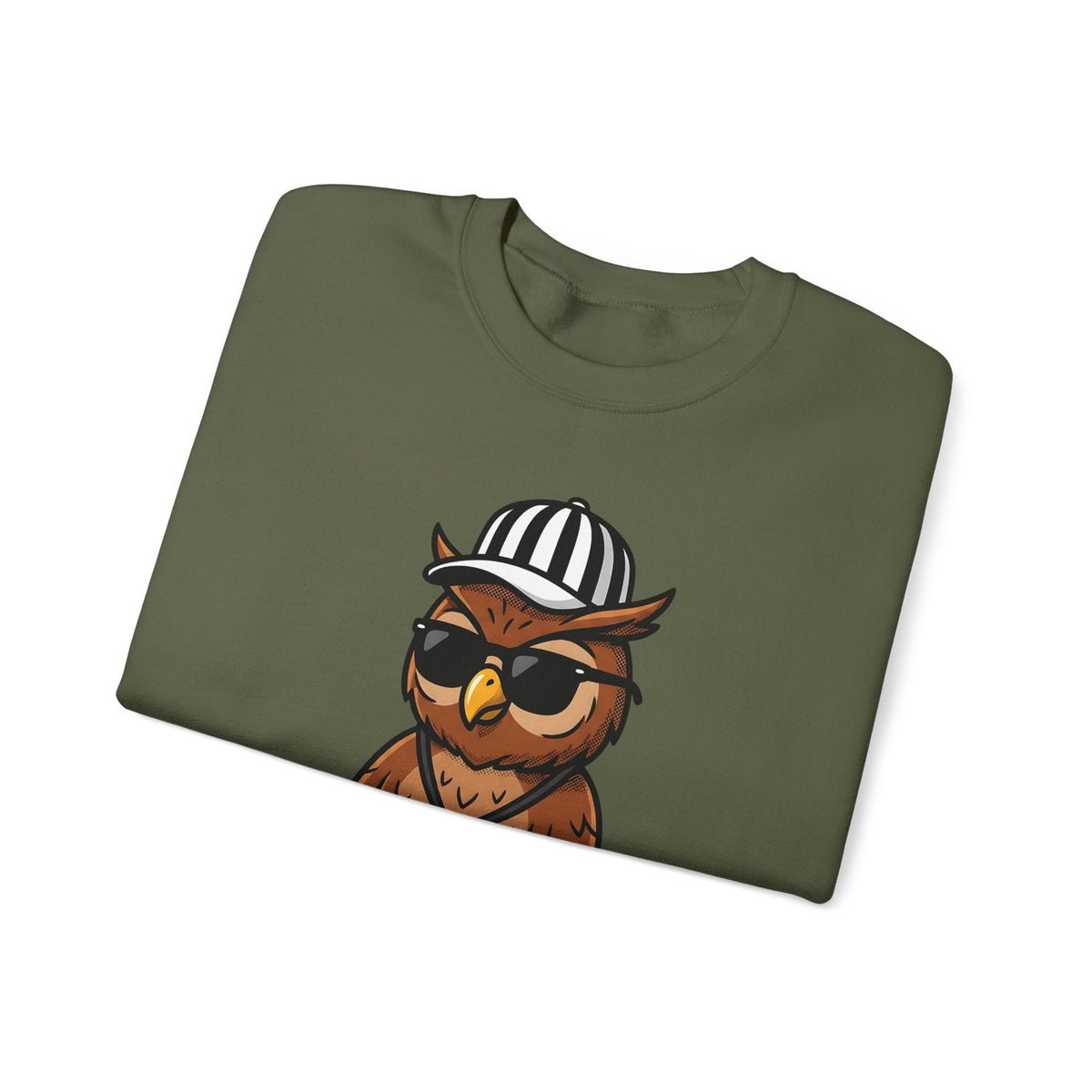 Owl Umpire Sports Activities Workout Gift Owl Athlete Enthusiast Fitness Sweatshirt