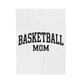 Team Text Blanket Moms Basketball Accessories Gift Women Hand Drawn Blanket Group Message Blanket Mom Fan Handdrawn Blanket Basketball Graphic Old