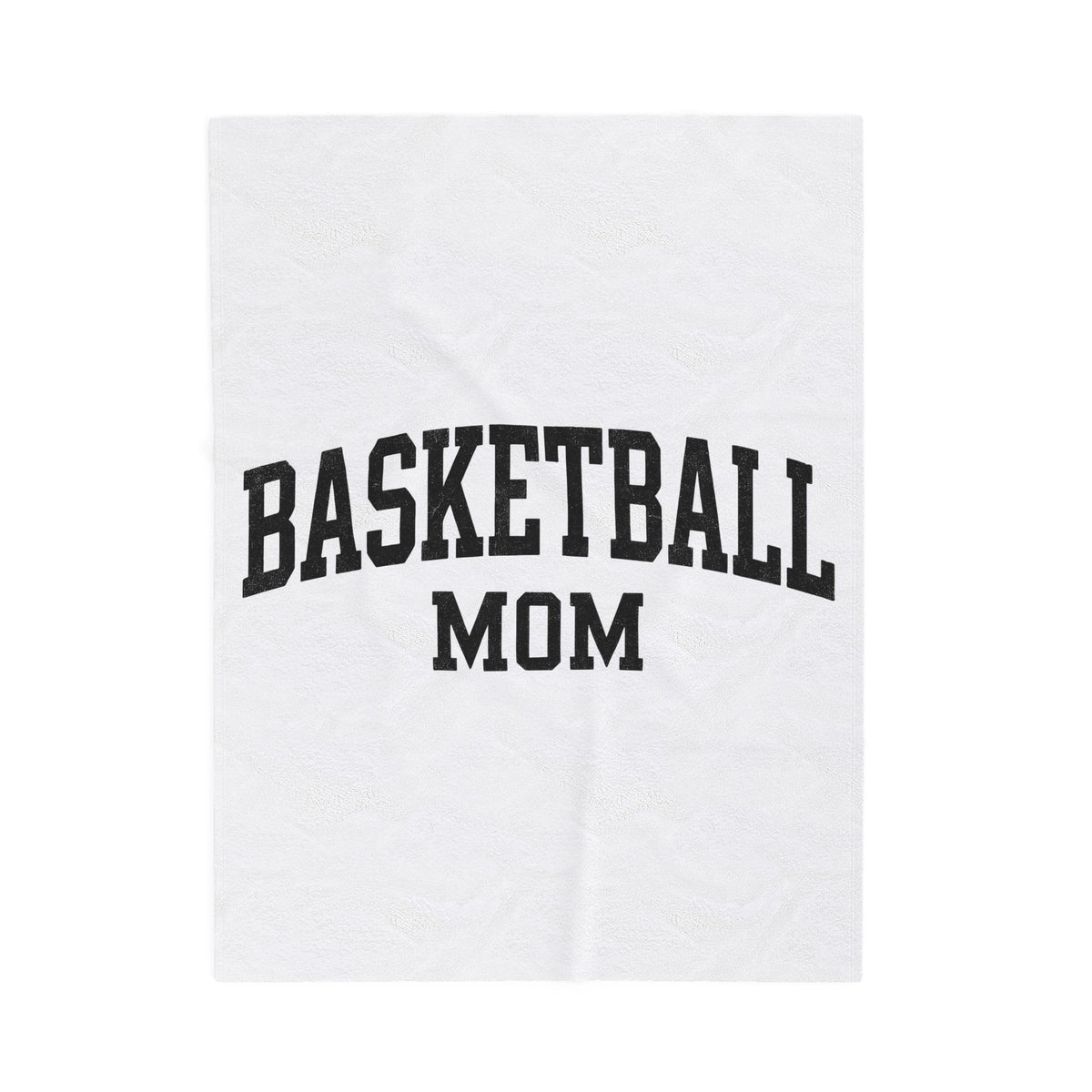 Team Text Blanket Moms Basketball Accessories Gift Women Hand Drawn Blanket Group Message Blanket Mom Fan Handdrawn Blanket Basketball Graphic Old