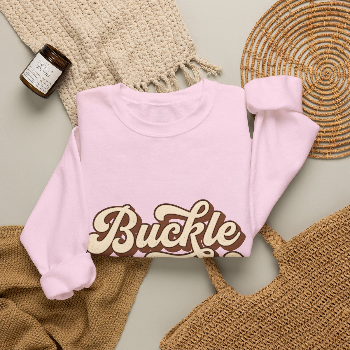 Western Text Sweatshirt Cowgirl Rodeo Gift Women Vintage Sweatshirt Typography Sweatshirt Cowboy Fan Distressed Sweatshirt Rodeo Graphic Retro Swirl Accents