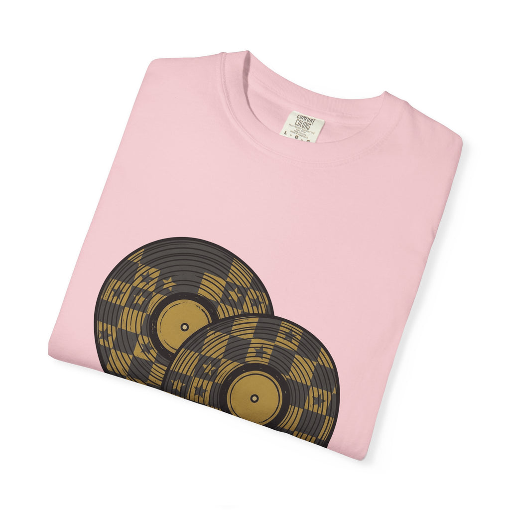 Record Albums T-Shirt Mom Instruments Gift Women Old School T-Shirt Vinyl Records T-Shirt