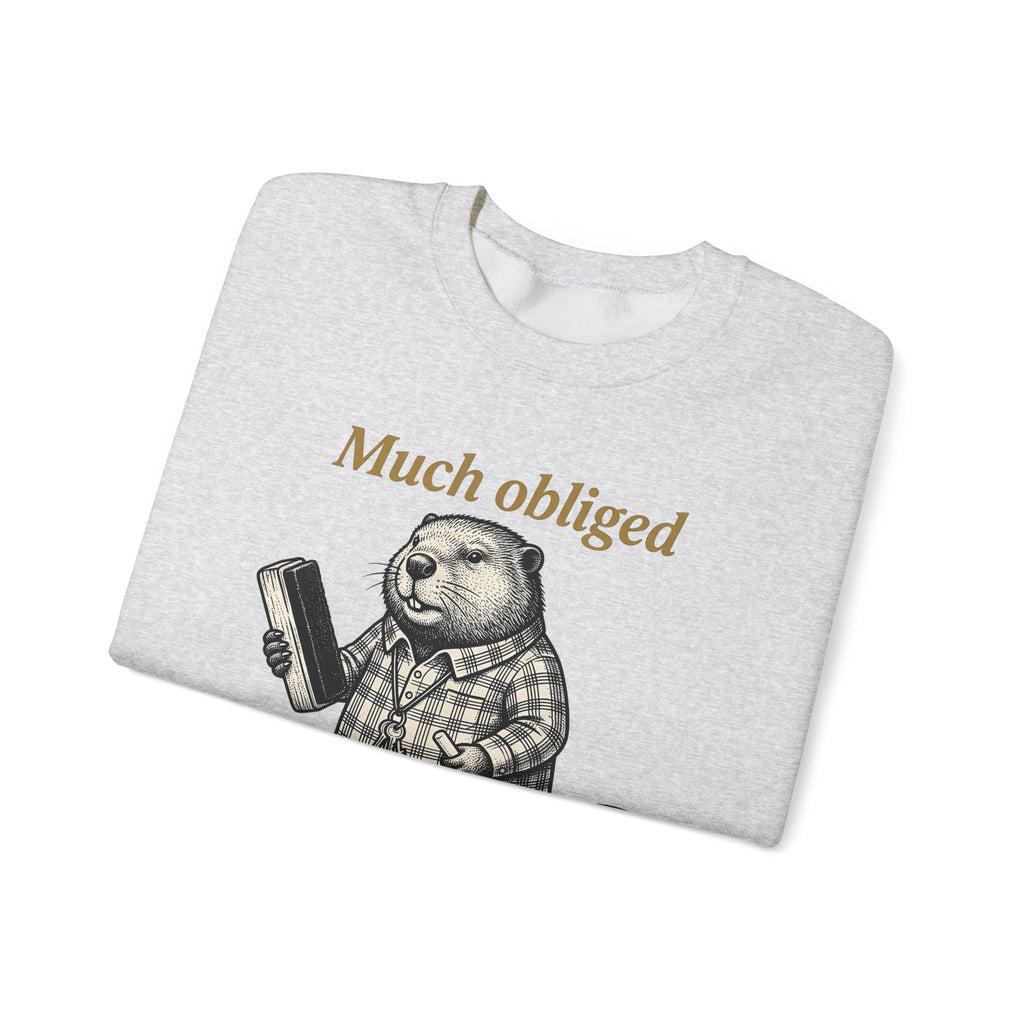 Beaver Educator Sweatshirt Teachers Wildlife Gift Women Retro Sweatshirt Beaver Sweatshirt Teacher Enthusiast Vintage Sweatshirt Animal Graphic Sketch