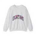 Floral Text Sweatshirt Skating Nature Gift Women Simple Graphic Sweatshirt Typography Sweatshirt Skater Fan Minimalist Sweatshirt Earth Graphic Old School