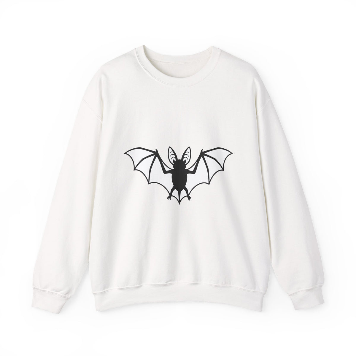 Bat Graphic Sweatshirt Cottagecore Halloween Gift Women Minimalist Sweatshirt Bat Sweatshirt Homebody Fan Simple Sweatshirt Spooky Graphic Gothic Wings Sweatshirt
