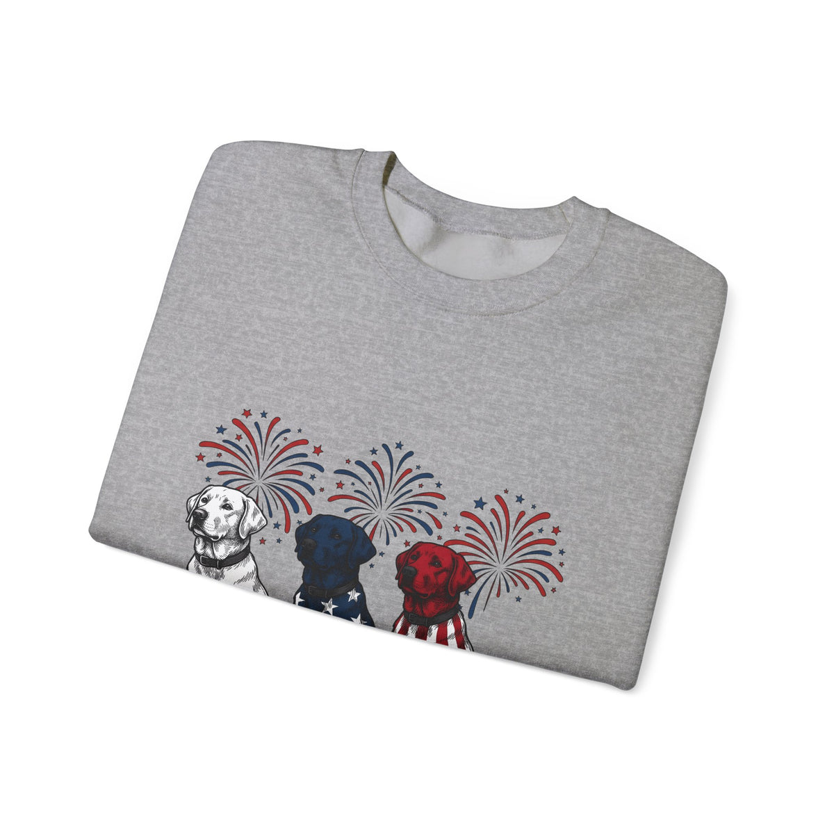 American Dogs Sweatshirt America/4th Of July Pet Gift Women Sketch Sweatshirt Canine Sweatshirt Patriot Fan Hand Drawn Sweatshirt Animal Graphic Retro