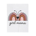 Rainbow Butterfly Blanket Moms Family Gift Women Boho Blanket Butterfly Blanket Motherhood Enthusiast Hippie Blanket Clan Graphic Minimalist Heart