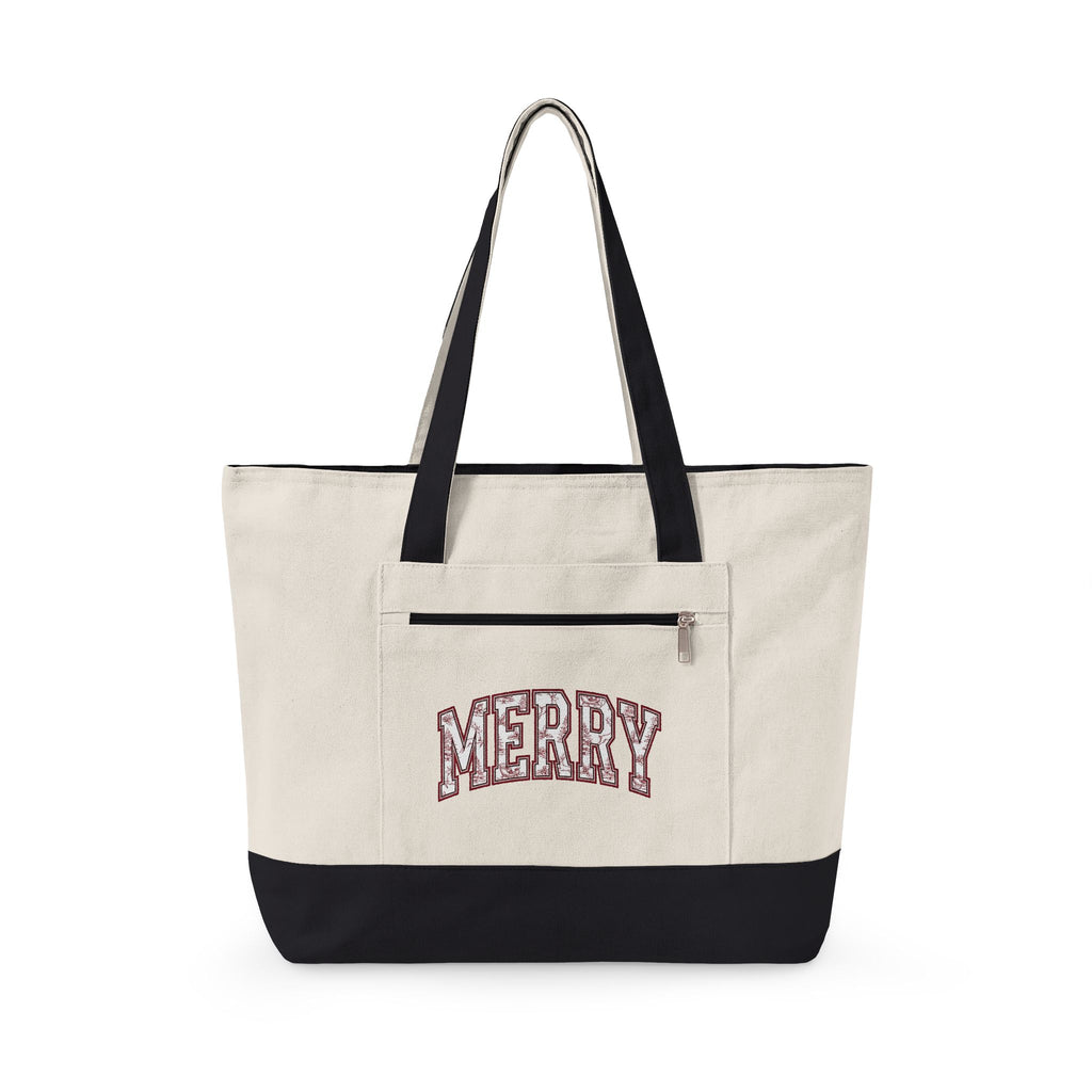 Deer Holiday Xmas Gift Old School Fawn Christmas Fan Reindeer Noel Line Carriage Tote Bag