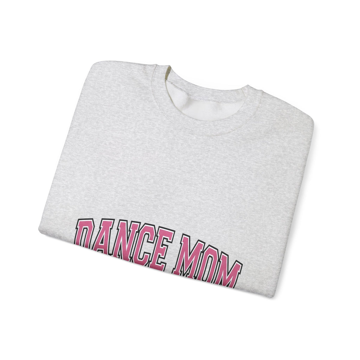 Varsity Font Sweatshirt Mom Ballet Gift Women Heavy Sweatshirt Lettering Sweatshirt Mother Fan Bold Sweatshirt Pointe Graphic Classic Rounded Shape Sweatshirt
