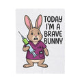Hare Nurse Blanket Nurses Critter Gift Women Graphic Blanket Rabbit Blanket Nurse Enthusiast Bunny Blanket Creature Graphic Line Art Vaccine Blanket