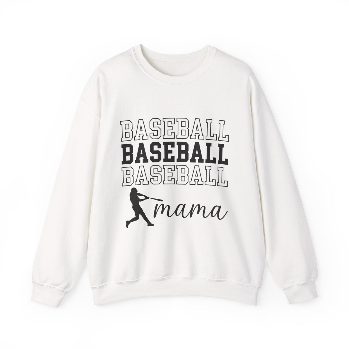 Baseball Ballplayer Sweatshirt Baseball Mom Recreation Gift Women Energetic Sweatshirt Baseball Player Sweatshirt Baseball Mom Fan Vibrant Sweatshirt Leisure
