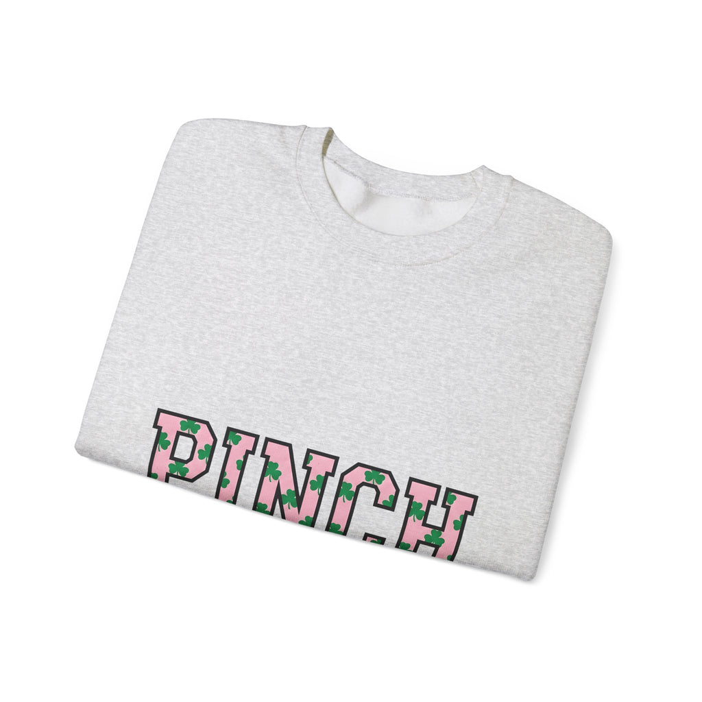Shamrock Pattern Sweatshirt St Patrick's Day Holiday Gift Women Bold Sweatshirt Clover Sweatshirt Irish Fan Vintage Sweatshirt Celebration Graphic Retro