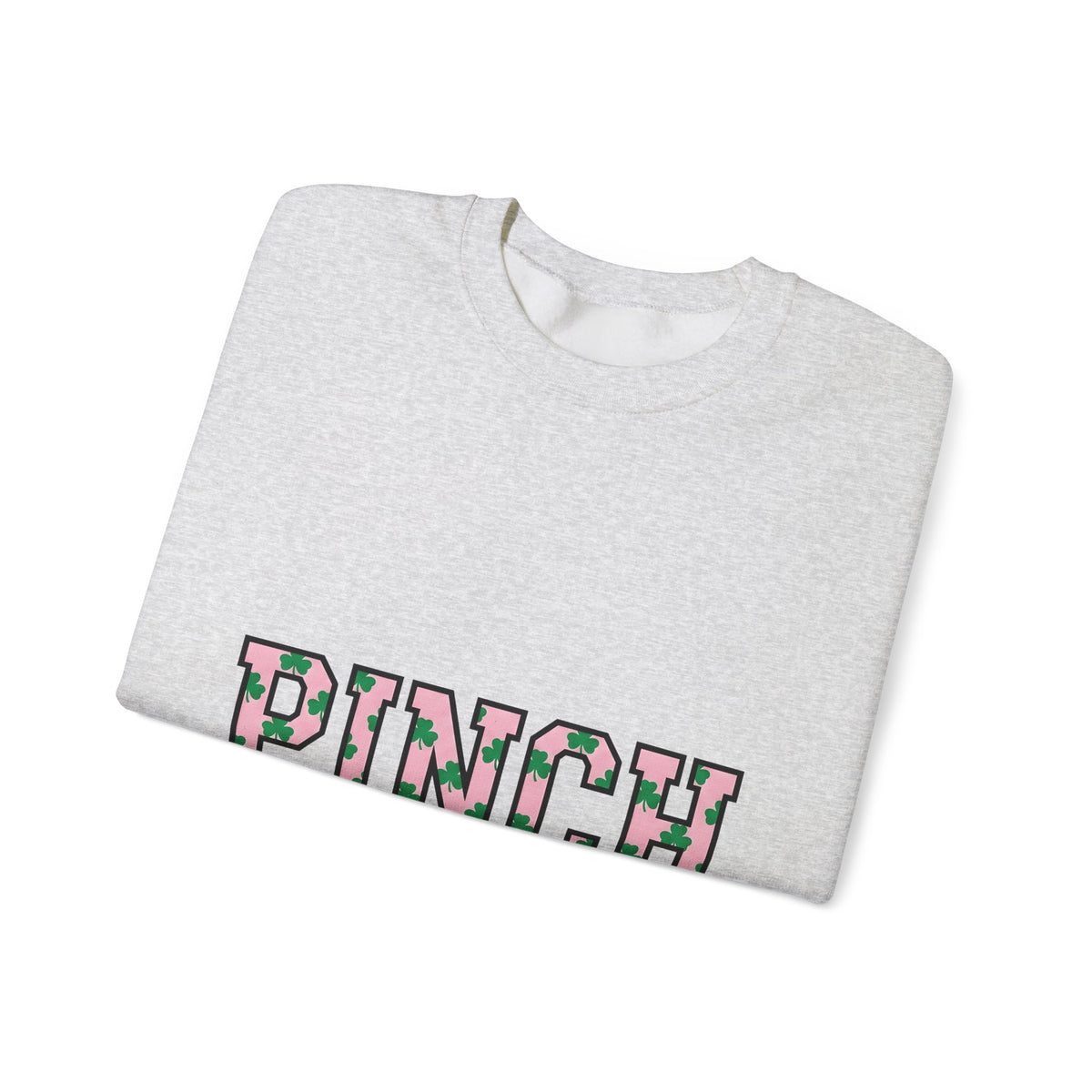 Shamrock Pattern Sweatshirt St Patrick's Day Holiday Gift Women Bold Sweatshirt Clover Sweatshirt Irish Fan Vintage Sweatshirt Celebration Graphic Retro
