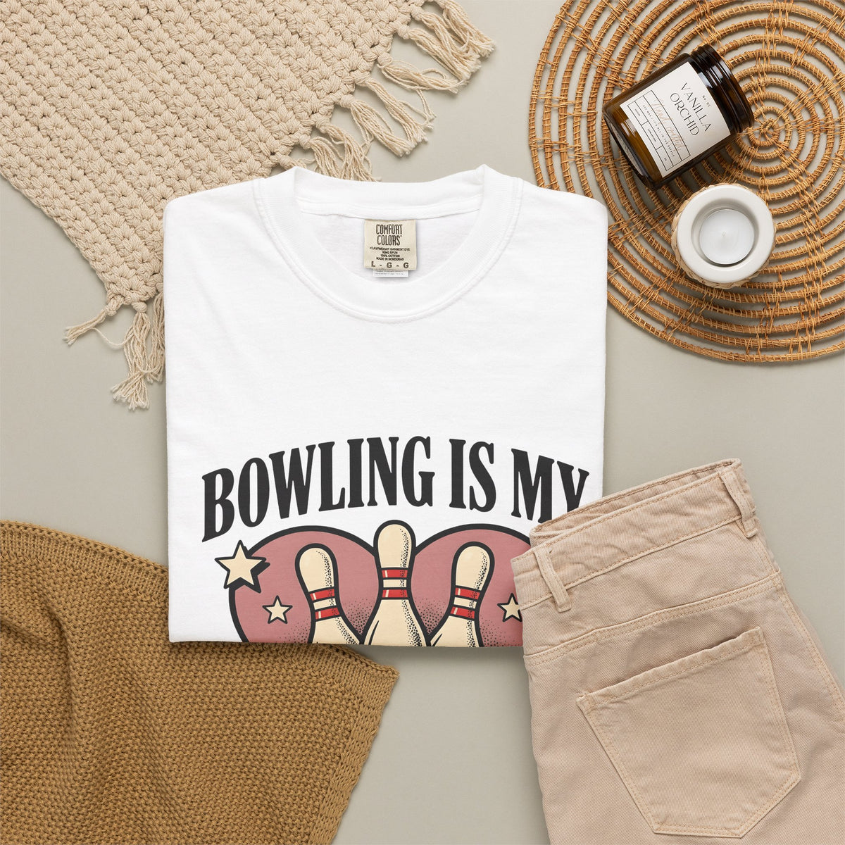 Bowling Pins Ball T-Shirt Bowling Humor Gift Women Vintage T-Shirt Bowling Ball T-Shirt Bowler Fan Distressed T-Shirt Funny Graphic Retro Heart