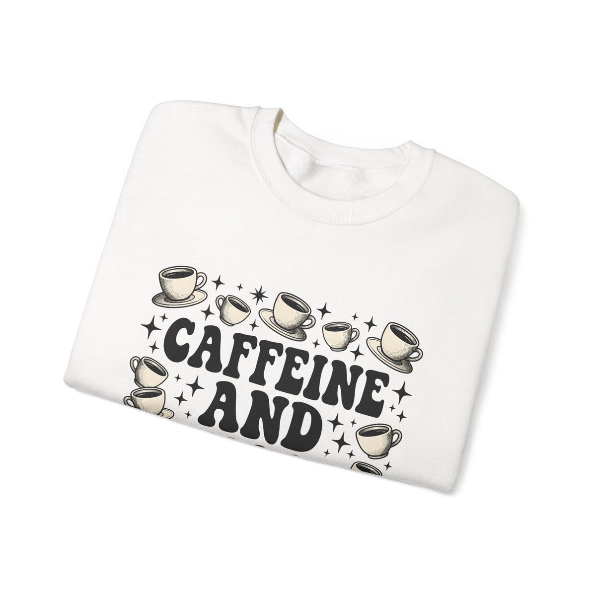 Coffee Cups Sweatshirt Mom Coffee Gift Women Bold Sweatshirt Sweatshirt Sweatshirt Mother Fan Coffee Sweatshirt Graphic Retro Stars Sweatshirt