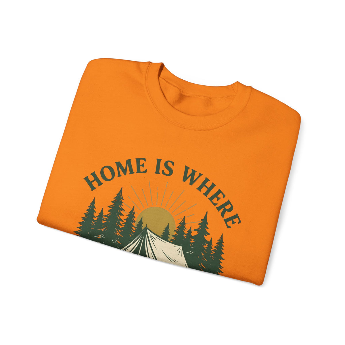 Outdoor Tent Sweatshirt Camping Adventure Gift Women Farmhouse Sweatshirt Canopy Sweatshirt Camper Enthusiast Rustic Sweatshirt Exploration Graphic Old School