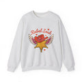 Cowgirl Hat Insignia Sweatshirt Cowgirl Frontier Gift Women Caricature Sweatshirt Hat Badge Sweatshirt Rodeo Fan Cartoon Sweatshirt Pioneer Graphic Old School
