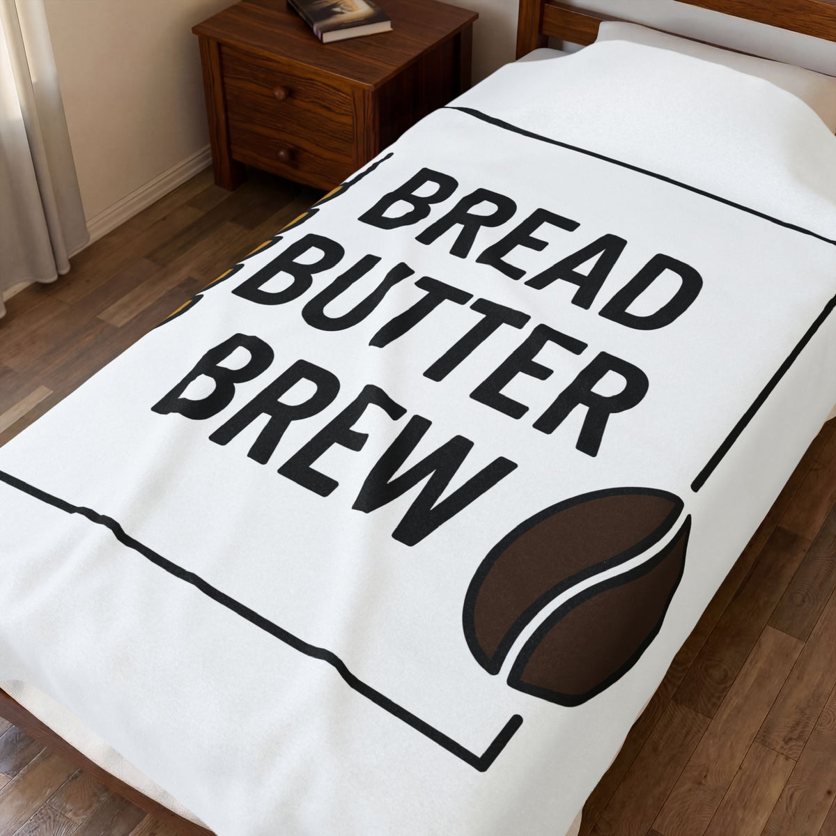 Cereal Coffee Bean Blanket Coffee Pastry Gift Women Sleek Blanket Coffee Bean Blanket Coffee Fan Coffee Roast Blanket Bakery Graphic Trendy Treat