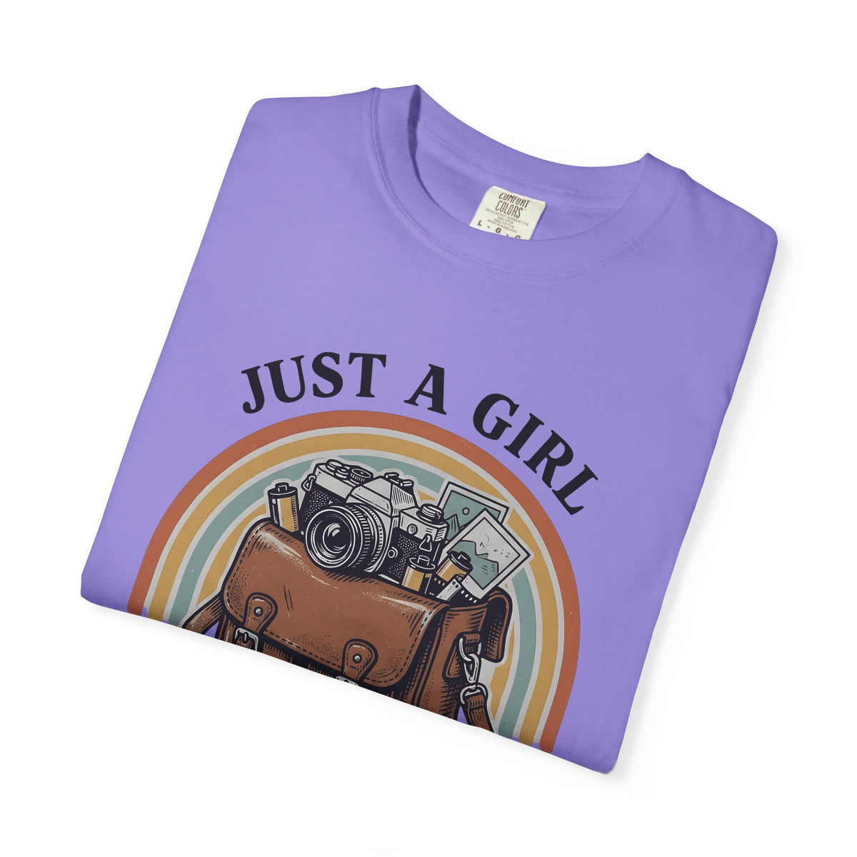Photo T-Shirt T-Shirt Photography Backpack Gift Women Classic T-Shirt Camera T-Shirt T-Shirt Photographer Enthusiast Vintage T-Shirt Rucksack Graphic