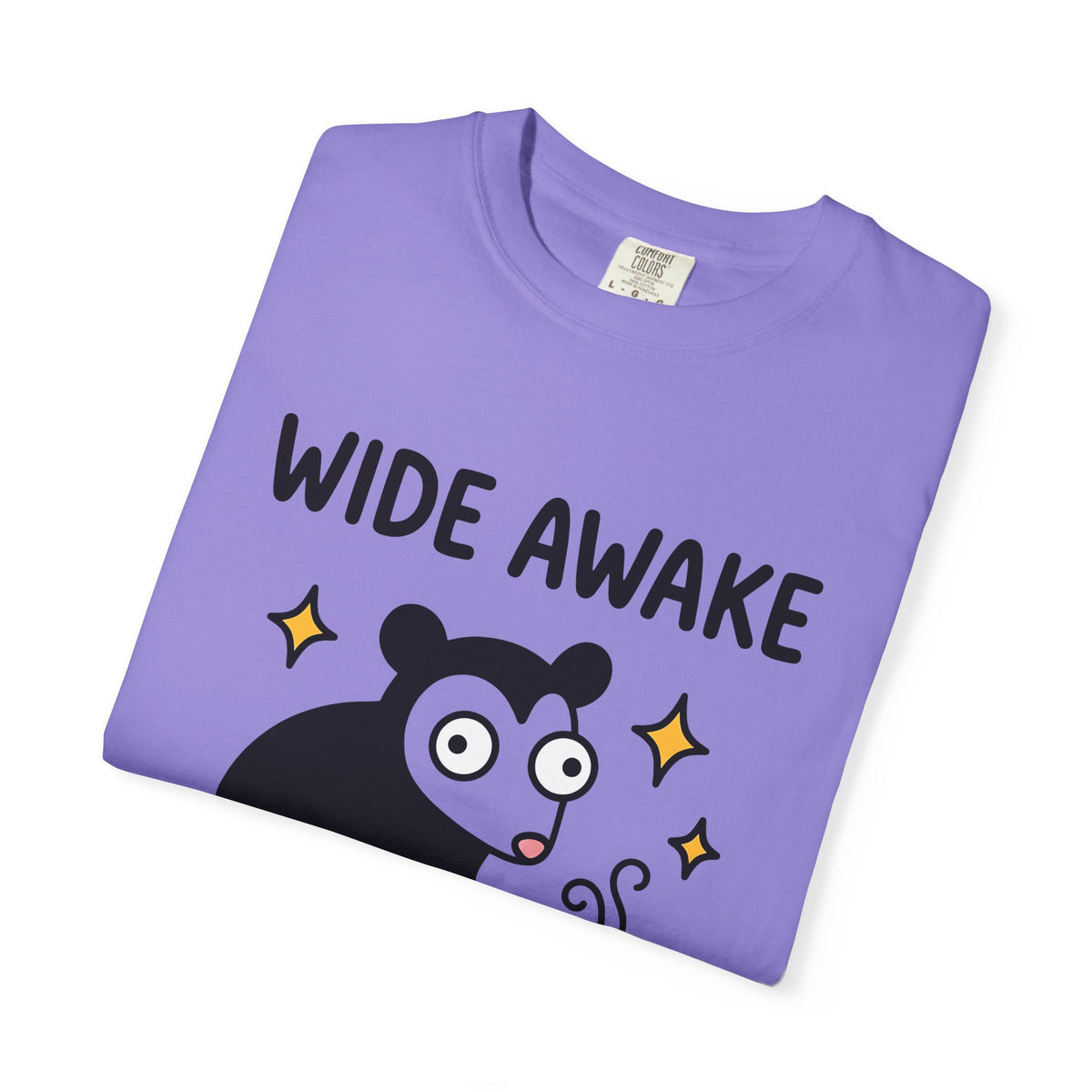 Opossum Espresso T-Shirt Coffee Pet Gift Women Illustration T-Shirt Espresso T-Shirt Coffee Fan Animal Graphic Cat Design Line Art Twinkles T-Shirt