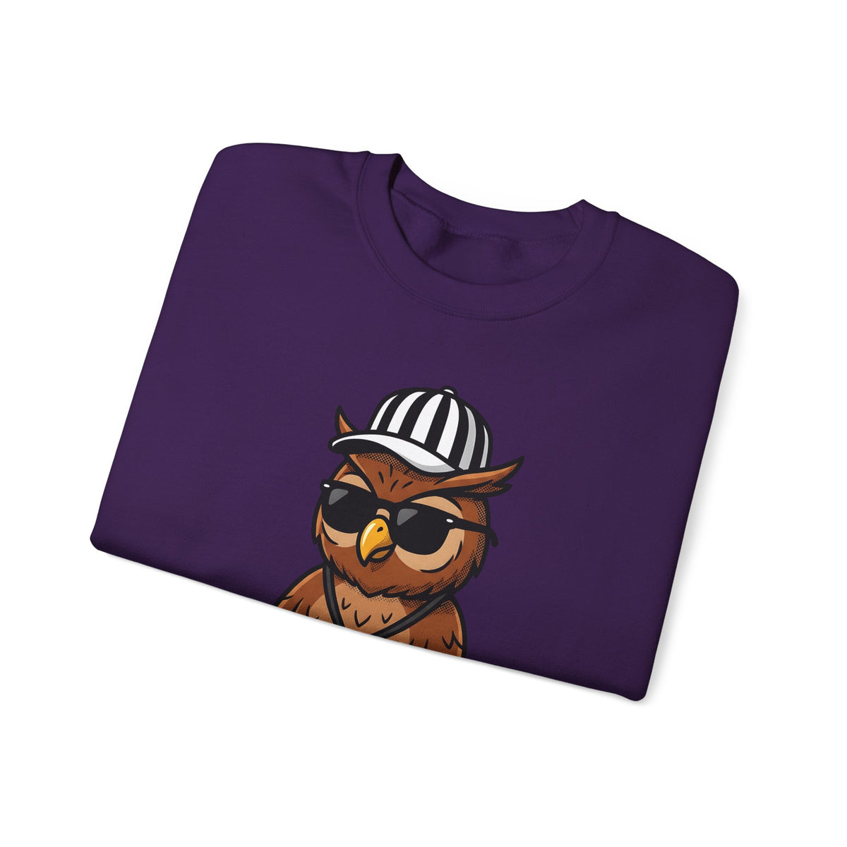 Owl Umpire Sports Activities Workout Gift Owl Athlete Enthusiast Fitness Sweatshirt