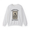 Death Skull Sweatshirt Gothic Joke Gift Women Retro Sweatshirt Skull Sweatshirt Goth Fan Vintage Sweatshirt Pun Graphic Dark Flowers Sweatshirt