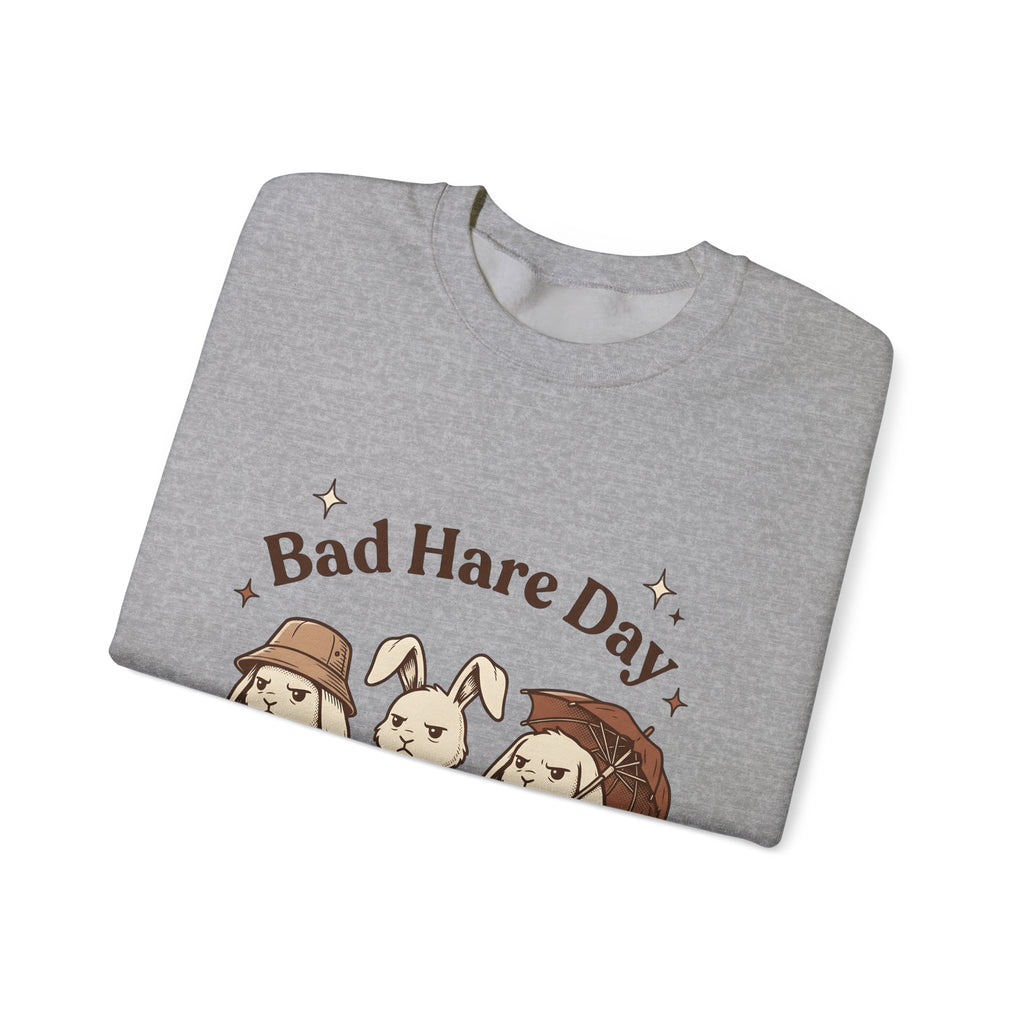 Moody Rabbits Sweatshirt Funny Pets Gift Women Animation Sweatshirt Bunny Sweatshirt Humor Fan Cartoon Sweatshirt Animal Graphic Classic Rainshade Sweatshirt