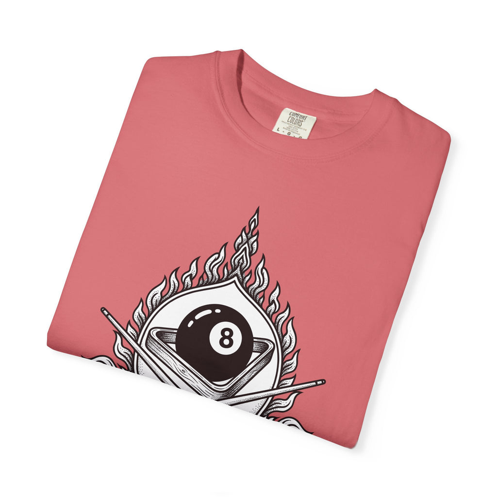 Billiard Ball T-Shirt Billiards Arcade Gift Women Neo Traditional T-Shirt Pool Ball T-Shirt Billiard Fan Traditional T-Shirt Retro Graphic Hand