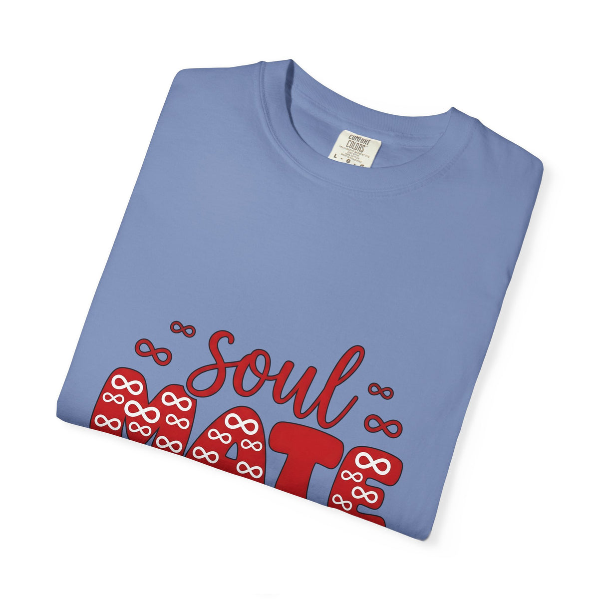 Soulmate Phrase T-Shirt St. Valentine's Day Pairs Gift Women Cute T-Shirt Soulmate T-Shirt Valentine Fan Adorable T-Shirt Couples Graphic Clean