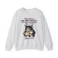 Cat Gamer Sweatshirt Cat Consoles Gift Women Cartoon Sweatshirt Gamer Sweatshirt Cat Fan Feline Sweatshirt Console Graphic Doodle Joystick Sweatshirt