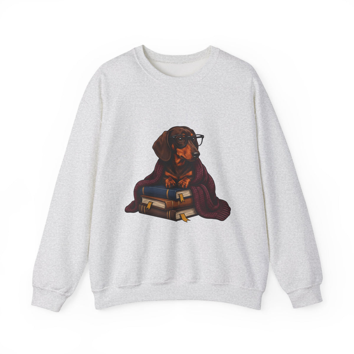 Dachshund Sweatshirt Dog Paperback Gift Women Animated Sweatshirt Wiener Dog Sweatshirt Dog Fan Doxie Sweatshirt Novelty Graphic Classic Literature Sweatshirt