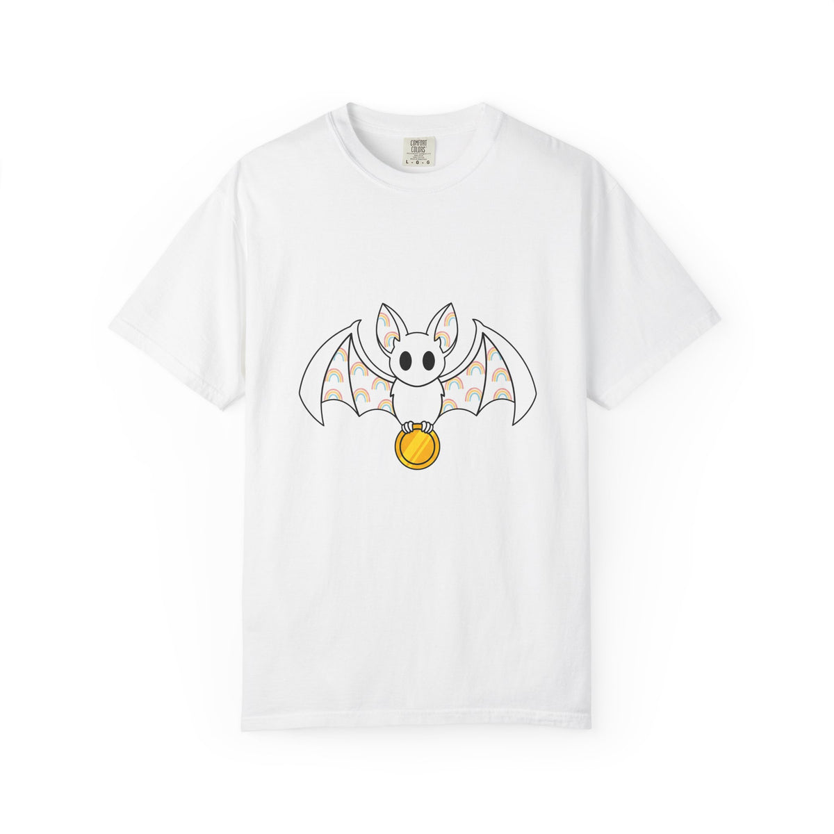 Bat Currency T-Shirt St Patrick's Day Wildlife Gift Women Adorable T-Shirt Money T-Shirt Luck Fan Cute T-Shirt Animal Graphic Basic Colors T-Shirt